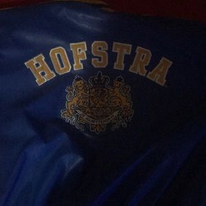 steve and barry’s hofstra bomber jacket